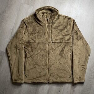 Beyond Clothing L3 Fleece Jacket Mens Sz XXL Coyote Brown Cold Weather Full Zip